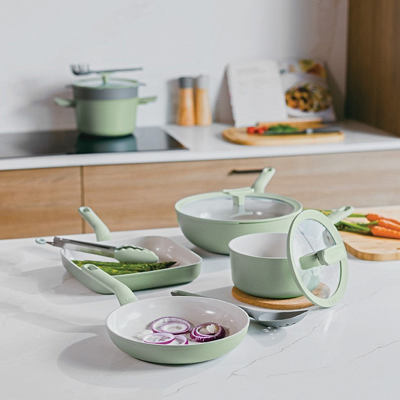 Couvercle en verre LEO Balance Sage - Ø 20cm