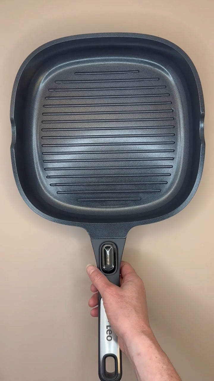 LEO Poêle à griller antiadhésive Phantom - Ø 26cm
