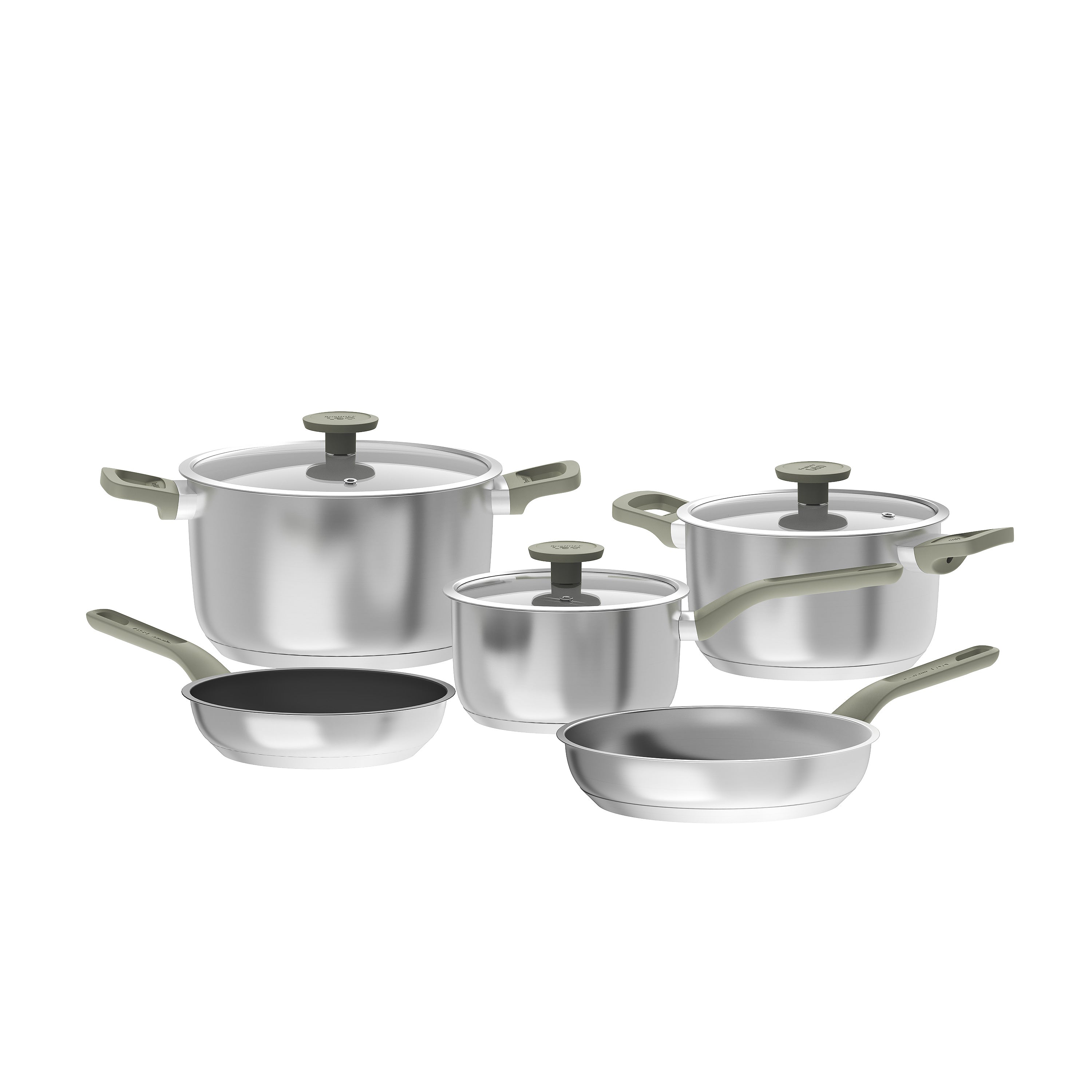 LEO set de 8 casseroles Bolt