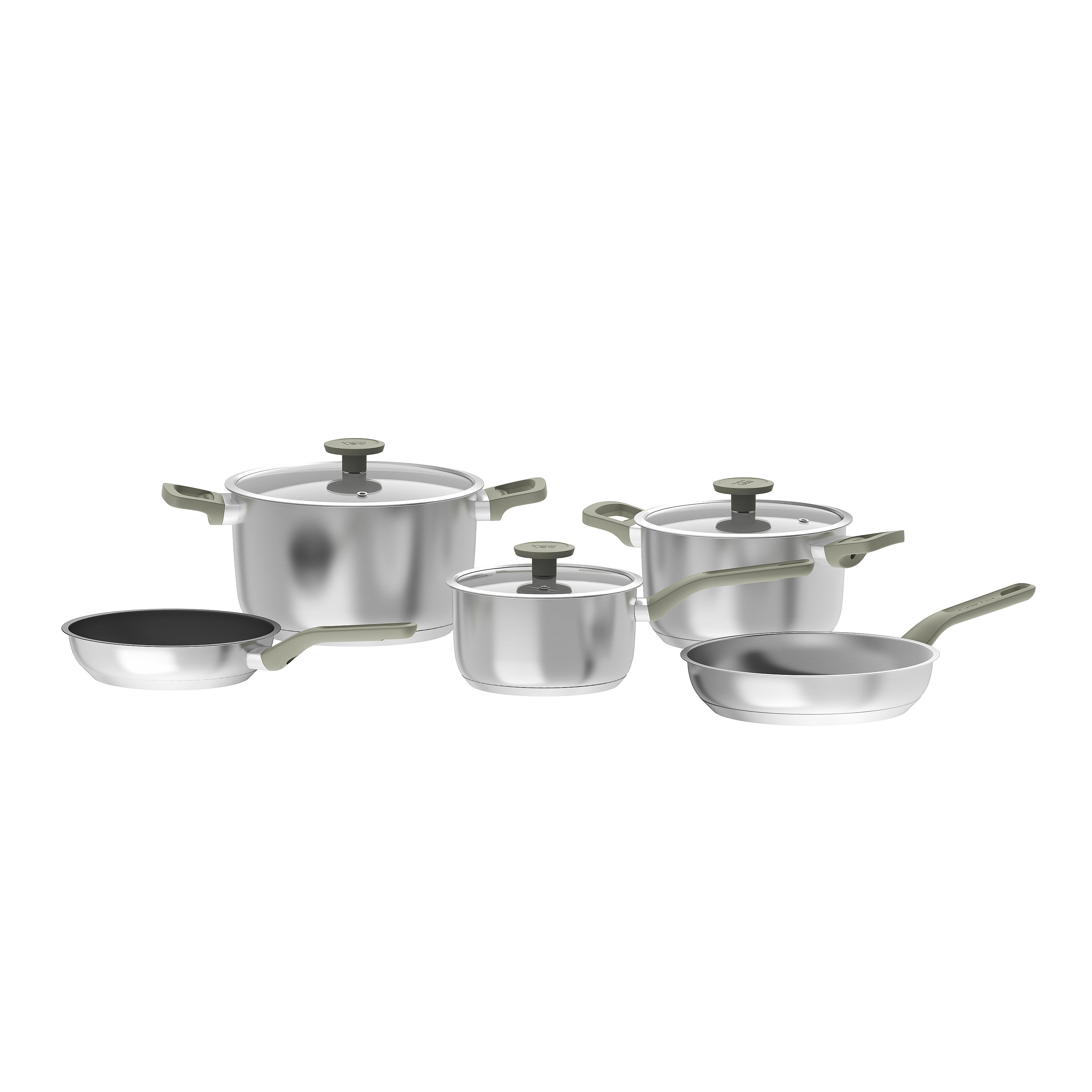 LEO set de 8 casseroles Bolt