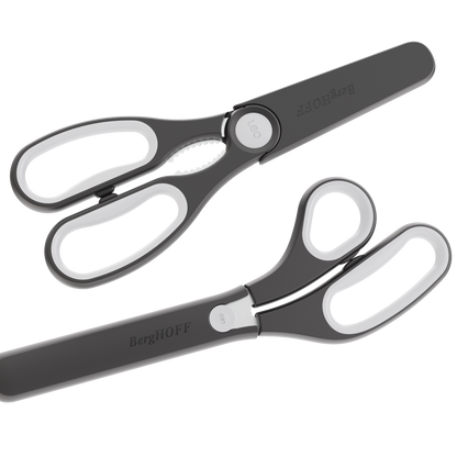 Ciseaux de cuisine multifonctions LEO avec étui magnétique Graphite 23cm